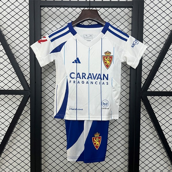 Camiseta Zaragoza Replica Primera Ropa Niño 2024/25